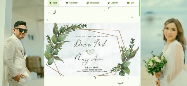 Bacate ~ Mendros Wedding Website